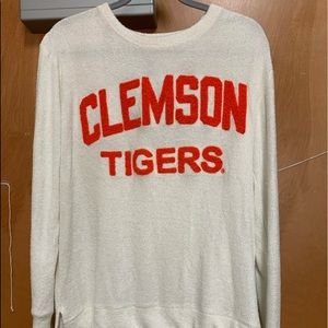 Long sleeve Clemson pullover